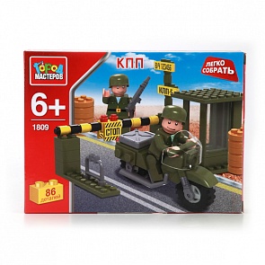 Конструктор – Кпп из серии Легко собрать, 86 деталей (Город Мастеров, AA-1809-Rsim)